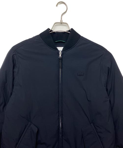LACOSTE（ラコステ）LACOSTE (ラコステ) MA-1ダウンコート ブラック サイズ:36の古着・服飾アイテム