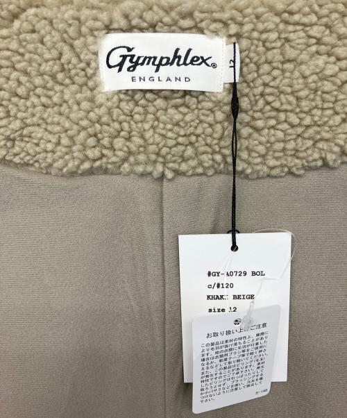 Gymphlex（ジムフレックス）Gymphlex (ジムフレックス) GY-A0729 BOL　ボアコート アイボリー サイズ:12号 未使用品の古着・服飾アイテム
