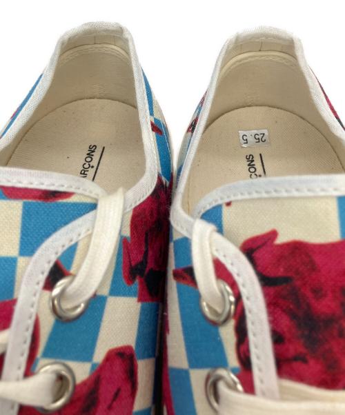 COMME des GARCONS（コムデギャルソン）COMME des GARCONS (コムデギャルソン) ANDY WARHOL (アンディウォーホル) スニーカー レッド サイズ:25.5cmの古着・服飾アイテム