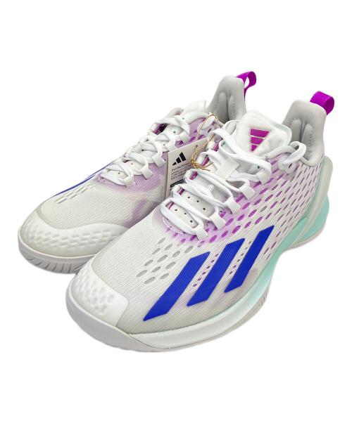 adidas（アディダス）adidas (アディダス) Adizero Cybersonic　スニーカー ホワイト×ブルー サイズ:23cm 未使用品の古着・服飾アイテム