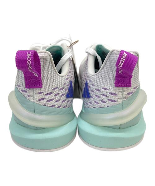 adidas（アディダス）adidas (アディダス) Adizero Cybersonic　スニーカー ホワイト×ブルー サイズ:23cm 未使用品の古着・服飾アイテム