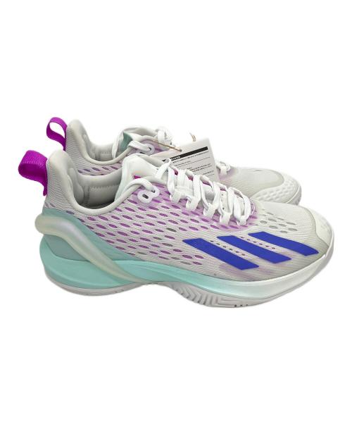 adidas（アディダス）adidas (アディダス) Adizero Cybersonic　スニーカー ホワイト×ブルー サイズ:23cm 未使用品の古着・服飾アイテム
