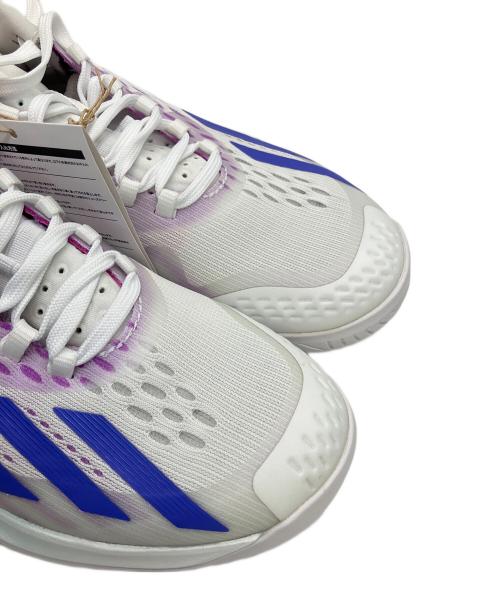 adidas（アディダス）adidas (アディダス) Adizero Cybersonic　スニーカー ホワイト×ブルー サイズ:23cm 未使用品の古着・服飾アイテム