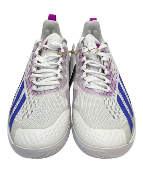 adidas（アディダス）adidas (アディダス) Adizero Cybersonic シューズ ホワイト×パープル サイズ:26cm 未使用品の古着・服飾アイテム