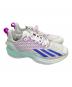 中古・古着 adidas (アディダス) Adizero Cybersonic シューズ ホワイト×パープル サイズ:26cm 未使用品：9000円