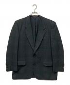 COMME des GARCONSコムデギャルソン）の古着「hj-0801m　テーラードジャケット」｜ブラック×グリーン