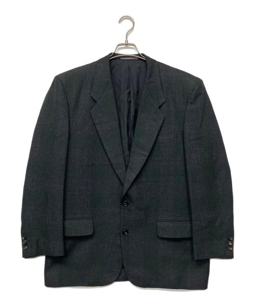 COMME des GARCONS（コムデギャルソン）COMME des GARCONS (コムデギャルソン) hj-0801m　テーラードジャケット ブラック×グリーン サイズ:Mの古着・服飾アイテム