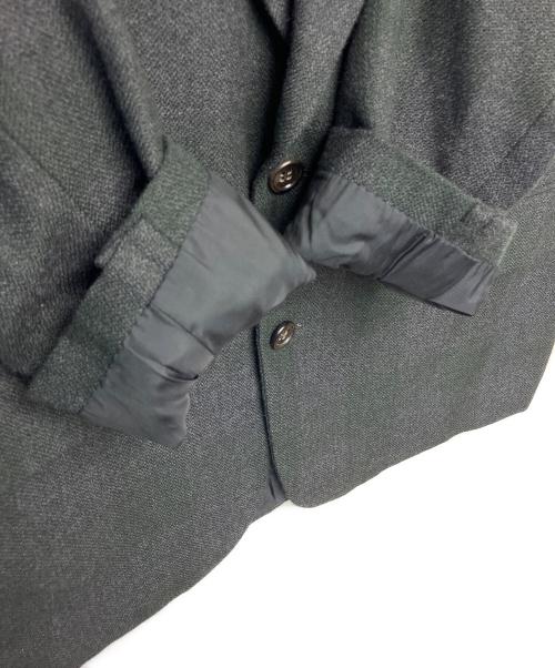 COMME des GARCONS（コムデギャルソン）COMME des GARCONS (コムデギャルソン) hj-0801m　テーラードジャケット ブラック×グリーン サイズ:Mの古着・服飾アイテム
