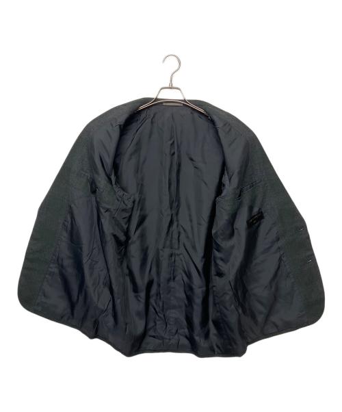 COMME des GARCONS（コムデギャルソン）COMME des GARCONS (コムデギャルソン) hj-0801m　テーラードジャケット ブラック×グリーン サイズ:Mの古着・服飾アイテム