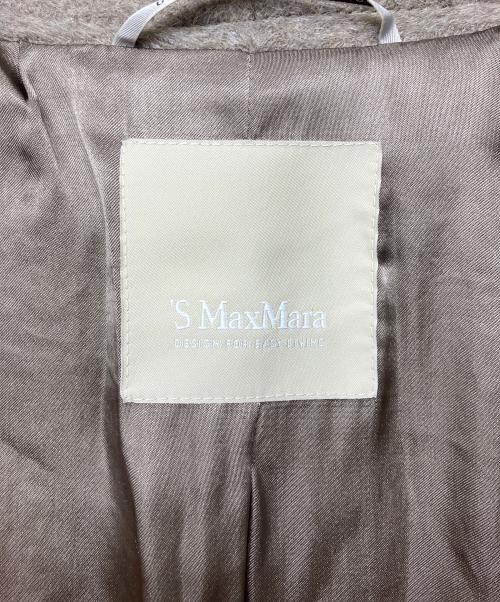 'S Max Mara（エスマックスマーラ）'S Max Mara (エスマックスマーラ) アルパカダブルコート ベージュ サイズ:42の古着・服飾アイテム