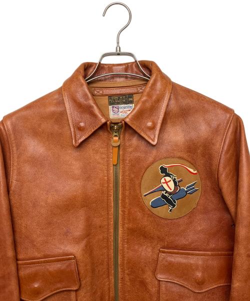 BUZZ RICKSON'S（バズリクソンズ）Buzz Rickson's (バズリクソンズ) A-2フライトジャケット ブラウン サイズ:36の古着・服飾アイテム