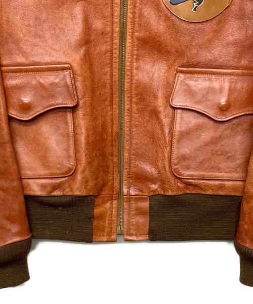 BUZZ RICKSON'S（バズリクソンズ）Buzz Rickson's (バズリクソンズ) A-2フライトジャケット ブラウン サイズ:36の古着・服飾アイテム