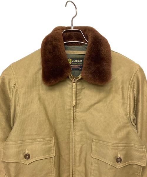 BUZZ RICKSON'S（バズリクソンズ）BUZZ RICKSON'S (バズリクソンズ) ジャングルクロスG-1 ブラウン×ベージュ サイズ:36の古着・服飾アイテム