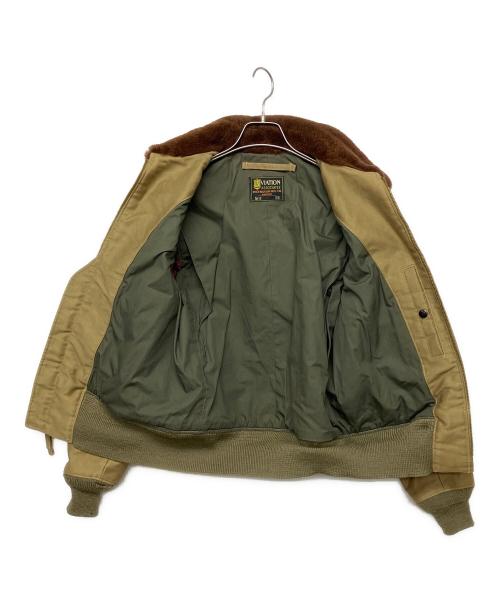 BUZZ RICKSON'S（バズリクソンズ）BUZZ RICKSON'S (バズリクソンズ) ジャングルクロスG-1 ブラウン×ベージュ サイズ:36の古着・服飾アイテム