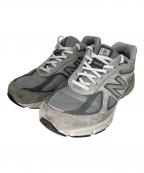 NEW BALANCEニューバランス）の古着「M990GL4　スニーカー」｜グレー