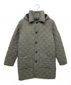 Traditional Weatherwearトラディショナルウェザーウェア）の古着「キルティングコート」｜グレー