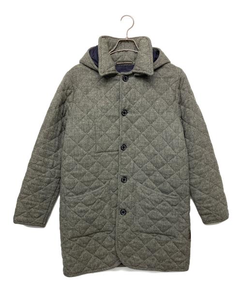 Traditional Weatherwear（トラディショナルウェザーウェア）Traditional Weatherwear (トラディショナルウェザーウェア) キルティングコート グレー サイズ:40の古着・服飾アイテム