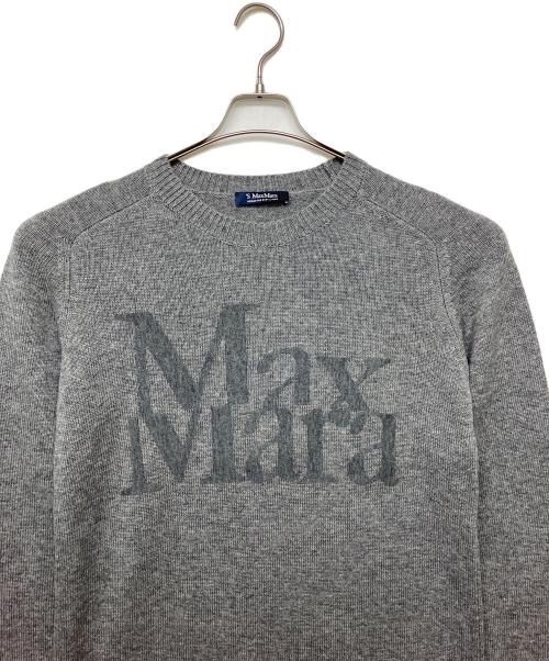 'S Max Mara（エスマックスマーラ）'S Max Mara (エスマックスマーラ) ニットワンピース グレー サイズ:Mの古着・服飾アイテム