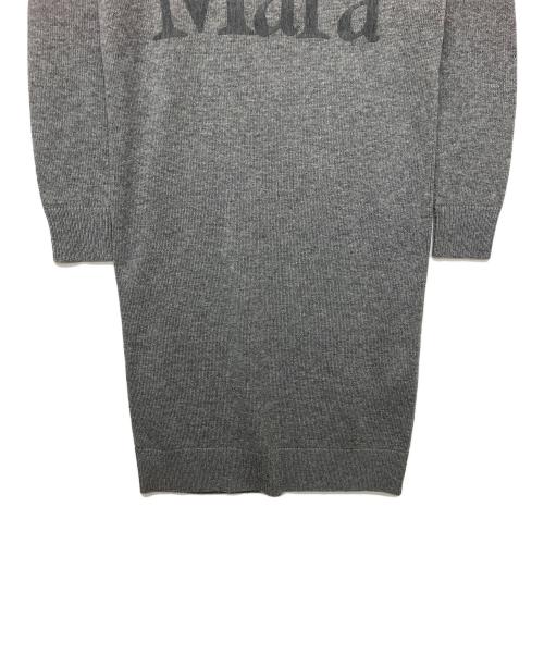 'S Max Mara（エスマックスマーラ）'S Max Mara (エスマックスマーラ) ニットワンピース グレー サイズ:Mの古着・服飾アイテム