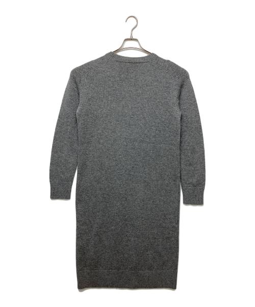 'S Max Mara（エスマックスマーラ）'S Max Mara (エスマックスマーラ) ニットワンピース グレー サイズ:Mの古着・服飾アイテム