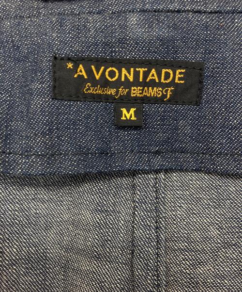 A vontade（アボンタージ）A vontade (アボンタージ) BEAMS別注　デニムカバーオール インディゴ サイズ:Mの古着・服飾アイテム