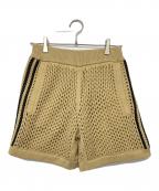 adidasアディダス）の古着「CLOT CROCHET SHIRTS BEITON」｜カーキ