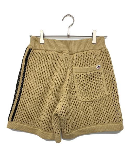 adidas（アディダス）adidas (アディダス) CLOT CROCHET SHIRTS BEITON カーキ サイズ:XS 未使用品の古着・服飾アイテム
