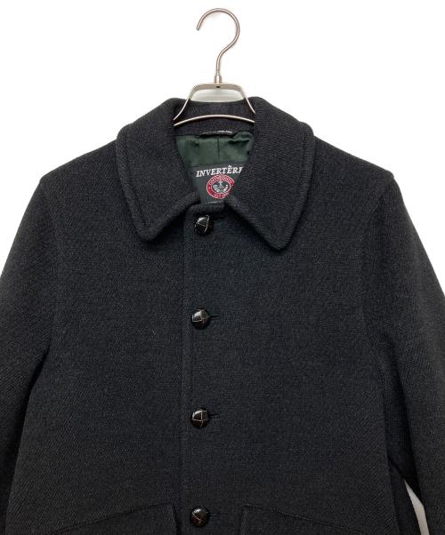 INVERTERE（インバーティア）INVERTERE (インバーティア) 1125-499-1384　ウールコート ブラック サイズ:Sの古着・服飾アイテム