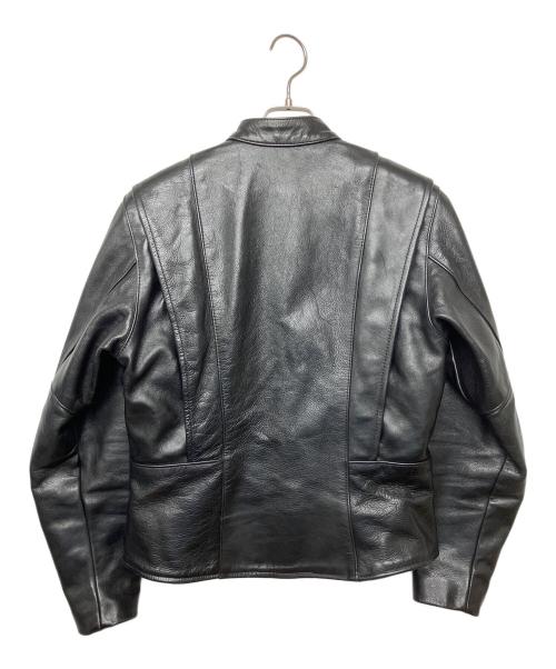 VANSON（バンソン）VANSON (バンソン) レザーライダースジャケット ブラック サイズ:10の古着・服飾アイテム