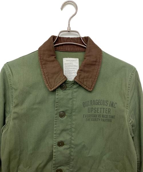 WACKO MARIA（ワコマリア）WACKO MARIA (ワコマリア) ワークジャケット グリーン サイズ:Mの古着・服飾アイテム