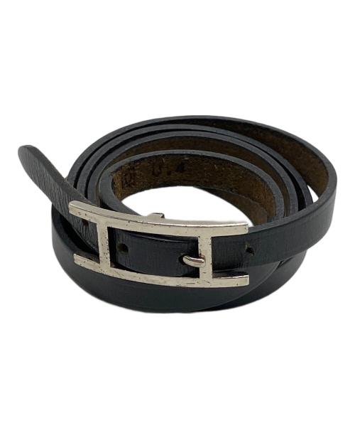 HERMES（エルメス）HERMES (エルメス) ブレスレット ブラックの古着・服飾アイテム