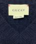 中古・古着 GUCCI (グッチ) ニットベスト ネイビー サイズ:5：10000円