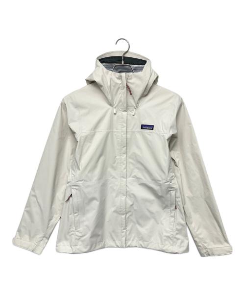 Patagonia（パタゴニア）Patagonia (パタゴニア) green label relaxing (グリーンレーベルリラクシング) トレント シェル3L ジャケット ホワイト サイズ:S 未使用品の古着・服飾アイテム
