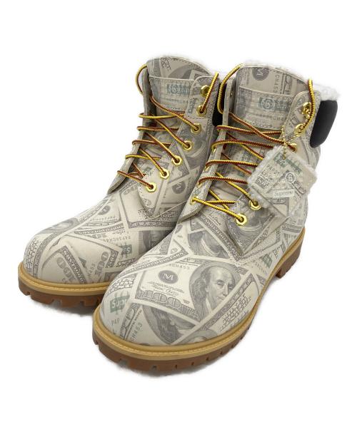 Timberland（ティンバーランド）Timberland (ティンバーランド) Maison Margiela (メゾンマルジェラ) Supreme (シュプリーム) Money 6 Inch Premium Waterproof Boot グレー サイズ:27.5cmの古着・服飾アイテム
