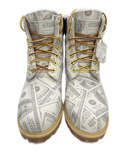 Timberland（ティンバーランド）Timberland (ティンバーランド) Maison Margiela (メゾンマルジェラ) Supreme (シュプリーム) Money 6 Inch Premium Waterproof Boot グレー サイズ:27.5cmの古着・服飾アイテム