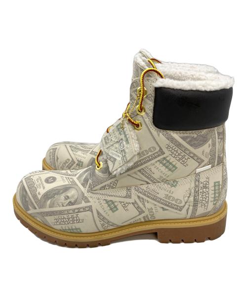 Timberland（ティンバーランド）Timberland (ティンバーランド) Maison Margiela (メゾンマルジェラ) Supreme (シュプリーム) Money 6 Inch Premium Waterproof Boot グレー サイズ:27.5cmの古着・服飾アイテム