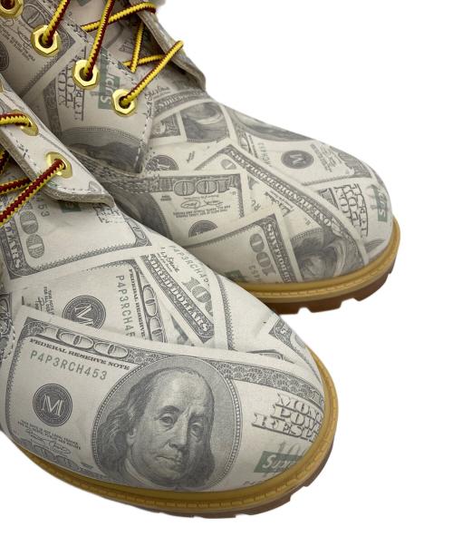 Timberland（ティンバーランド）Timberland (ティンバーランド) Maison Margiela (メゾンマルジェラ) Supreme (シュプリーム) Money 6 Inch Premium Waterproof Boot グレー サイズ:27.5cmの古着・服飾アイテム