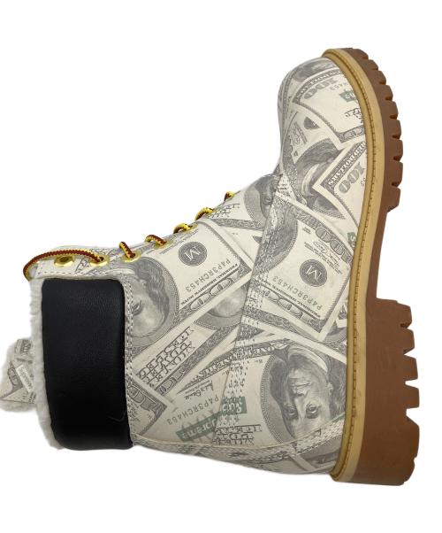 Timberland（ティンバーランド）Timberland (ティンバーランド) Maison Margiela (メゾンマルジェラ) Supreme (シュプリーム) Money 6 Inch Premium Waterproof Boot グレー サイズ:27.5cmの古着・服飾アイテム