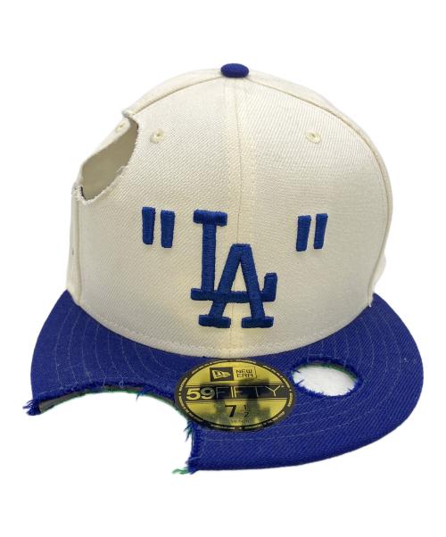 New Era（ニューエラ）New Era (ニューエラ) OFFWHITE (オフホワイト) MLB (エムエルビー) MLB CHICAGO CUBS CAP ホワイト サイズ:7.5の古着・服飾アイテム