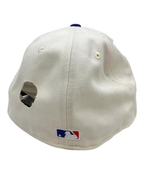 New Era（ニューエラ）New Era (ニューエラ) OFFWHITE (オフホワイト) MLB (エムエルビー) MLB CHICAGO CUBS CAP ホワイト サイズ:7.5の古着・服飾アイテム