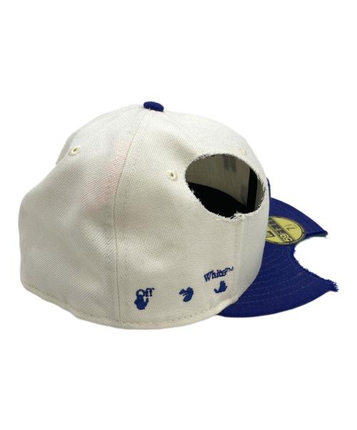 New Era（ニューエラ）New Era (ニューエラ) OFFWHITE (オフホワイト) MLB (エムエルビー) MLB CHICAGO CUBS CAP ホワイト サイズ:7.5の古着・服飾アイテム