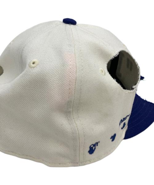 New Era（ニューエラ）New Era (ニューエラ) OFFWHITE (オフホワイト) MLB (エムエルビー) MLB CHICAGO CUBS CAP ホワイト サイズ:7.5の古着・服飾アイテム