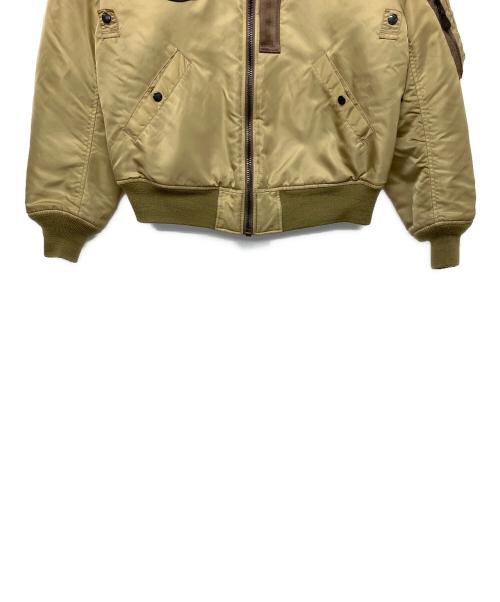 TED COMPANY（テッドカンパニー）TED COMPANY (テッドカンパニー) MA-1ジャケット ベージュ サイズ:40の古着・服飾アイテム