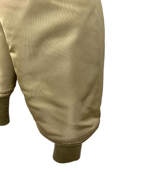 TED COMPANY（テッドカンパニー）TED COMPANY (テッドカンパニー) MA-1ジャケット ベージュ サイズ:40の古着・服飾アイテム