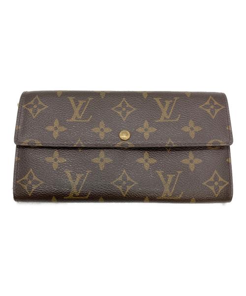 LOUIS VUITTON（ルイ ヴィトン）LOUIS VUITTON (ルイ ヴィトン) M61725　ポシェット・ポルトモネ クレディ　長財布の古着・服飾アイテム