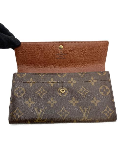 LOUIS VUITTON（ルイ ヴィトン）LOUIS VUITTON (ルイ ヴィトン) M61725　ポシェット・ポルトモネ クレディ　長財布の古着・服飾アイテム