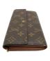 LOUIS VUITTON (ルイ ヴィトン) M61725　ポシェット・ポルトモネ クレディ　長財布：15000円