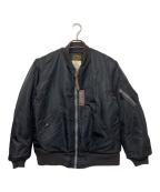 BUZZ RICKSON'Sバズリクソンズ）の古着「BR10573　10周年記念　MA-1ジャケット」｜ブラック