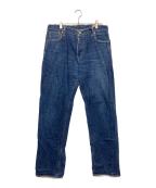 EVISUエヴィス）の古着「2001　カモメプリントデニムパンツ」｜インディゴ