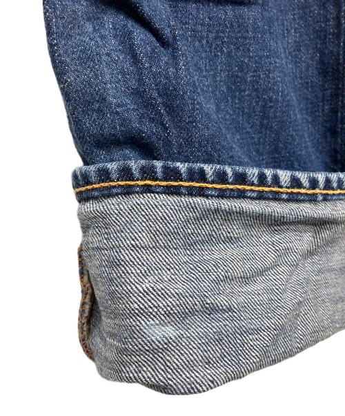 EVISU（エヴィス）EVISU (エヴィス) 2001　カモメプリントデニムパンツ インディゴ サイズ:38×35の古着・服飾アイテム